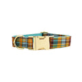 Autumn Blue Plaid Set